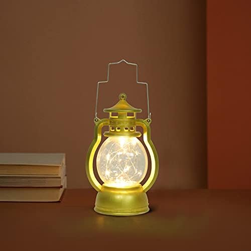 Cabilock Exquisite 2 Kom Retro Stil Ručni Lantern Dekorativna Lampa Lampa Creative Lamp