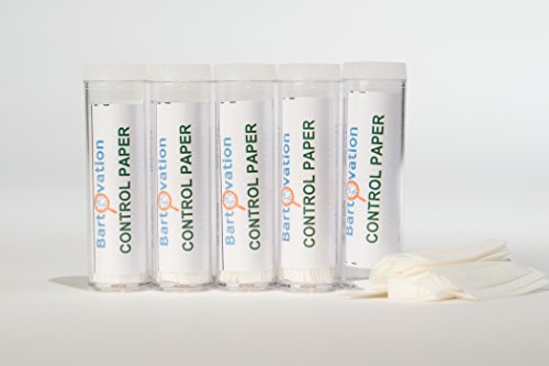 Kontrolirajte trake za testiranje genetskih ukusa - za upotrebu sa PTC [5 bočica od 100 traka - 500 traka ukupno]