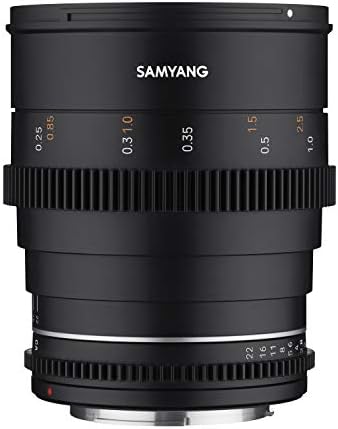 Samyang MF 24mm T1. 5 VDSLR MK2 Canon M-Bright T1. 5 širokougaoni Cine i Video objektiv za Canon M nosač, 24mm fiksna žižna daljina, pratite lančanike fokusa Full Frame I APS-C, 8k rezolucija