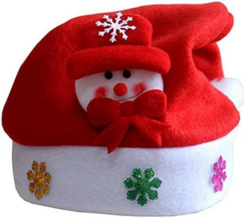 CHONSE LED Božić kape upaliti kapa snjegović Elk Santa Claus kape Nova Godina 2022 Party ukras Božić Pokloni Božić šešir