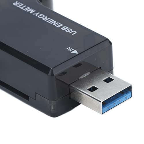 USB C Tester, Multi Screen multifunkcionalni USB C mjerač snage monitor čvrst ABS visoke definicije za USB