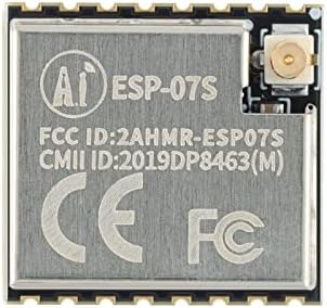 Jessinie 5pcs ESP-07S ESP8266 Serijski port do WiFi modula Industrijski bežični modul Niska snaga bežični modul Internet stvari za pametni dom