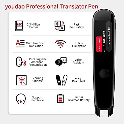 Czdyuf prijenosni rječnik olovka za skeniranje teksta čitanje prevoda olovka en jezik prevodilac uređaj sa Touchscreen podrška