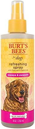Burt's Bees for Dogs Dezodorirajući sprej & regenerator sa prirodnom papajom & Awapuhi mirisom | Burt's Bees