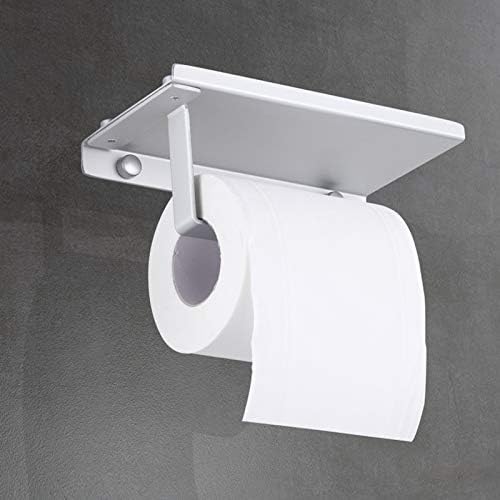 Aluminijski toaletni papir PUNCH BESPLATNI Držač sa telefonskim policama na zidu pričvršćenim kupaonicama