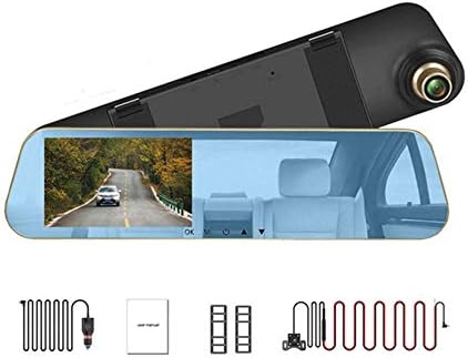 Redview Ortroen 4,3 inčni vožnji diktafon, dual objektiv IPS dodirni ekran Dash Cam sa 140