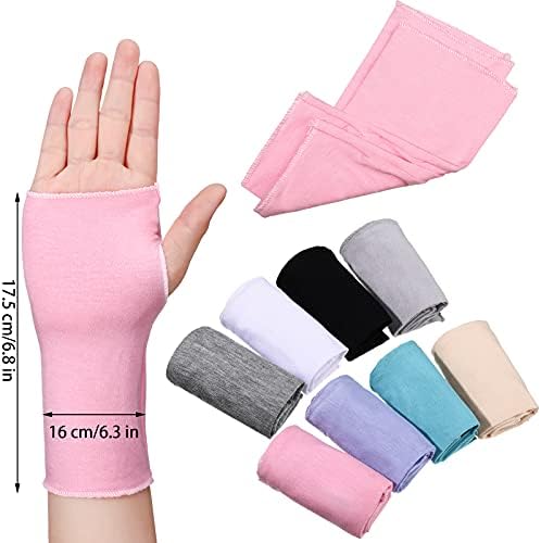 8 pari ženskih rukavica bez prstiju za sunčanje ljetna UV zaštita vozačke rukavice neklizajuće za