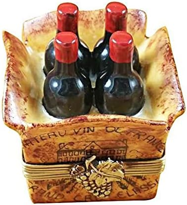 Kružnjak od 4 boca vinskih boca Limoges Box