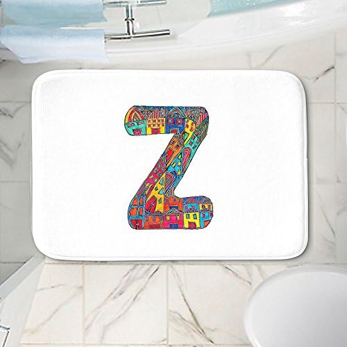 DiaNoche dizajnira kupatilo sa memorijskom pjenom ili kuhinjske prostirke Dora Ficher-slovo Z, Veliko 36