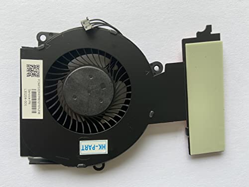 Hk-deo ventilator za HP Omen 15-dc 15-dc1000 15-dc0508na Zamjena Laptop CPU hlađenje Fan L30204-001