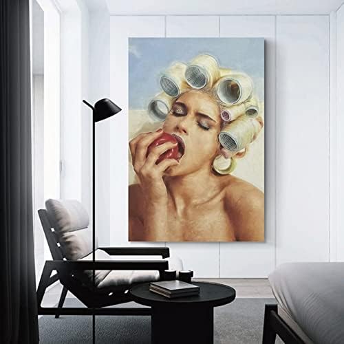 Zabavni Posteri kozmetički Salon Posteri kovrčava kosa Model Posteri Frizerski Salon Posteri platno