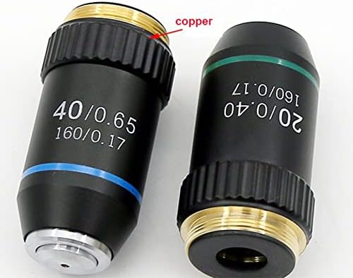 Oprema za mikroskope za odrasle djecu 4x 10x 20X 40X 60X 100x 195 Biomikroskop objektiv