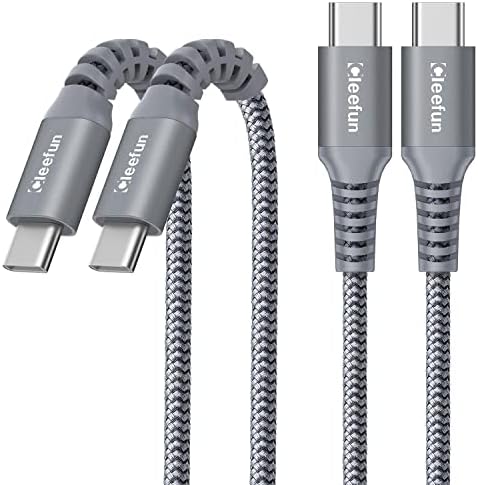 Cleefun [10ft, 2-pack] USB C do USB C kabel za Samsung Galaxy S22 / S22 +, S21 / S21 +, S20 / S20
