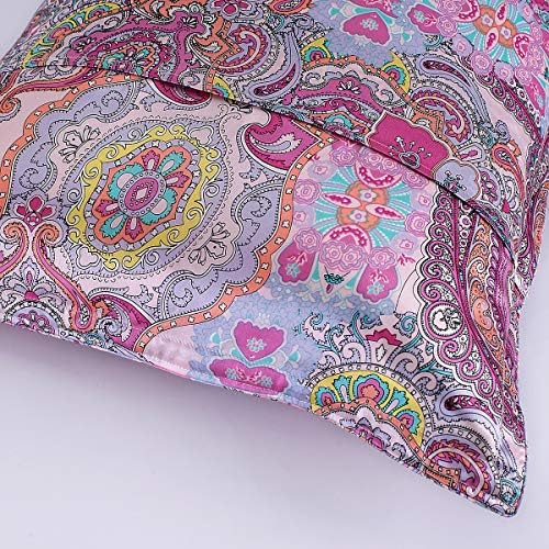 Maxfeel 1pc mulberry svileni jastučni list Oxford jastučni jastučni jastuk shams multibolor tiskani jastučni