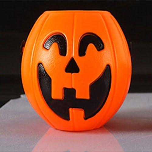 7cm Halloween Prijenosni kantu za bundevu za djecu ili liječite držač bombona pukotine