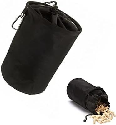 Eaarliyam Organizator za odlaganje štipaljke za odjeću, torba sa kopčom za vješalicu za vješalicu 600D Oxford Platnena torba sa klipom za odjeću izdržljiva torba za kućnu vješalicu