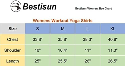 Bestisun Tie Back Works Tops Otvorite unazad teretanu Atletic joga majica bez leđih mošula za žene