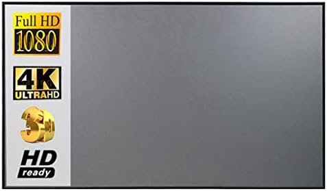 JRDHGRK ekran projektora 16: 10,100 120 inča Reflektivni projekcijski ekran tkanine za tkanine za YG300 DLP LED video beamer