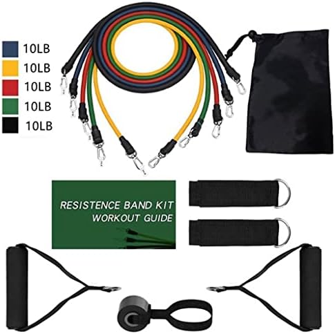 Ytyzc Set trake za otpor lateksa Yoga Pull Rope gumica za trening fitnes gumica Sportska elastična traka oprema za fitnes