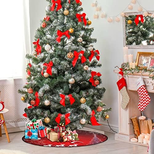 Božićno stablo Mat Vodootporan, Božić Santa Claus Dieer Dieer BOŽIĆNI BOŽIĆNI MAT ZA POD ZAŠTITNICE XMAS-ukrasi
