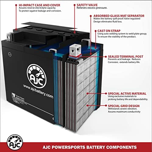 WestCo WCP15 Powersports zamjenska baterija-ovo je zamjena marke AJC