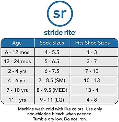 Stride Rite 360 ​​Boys 10 Pakov paket Super mekane čarape za posade Čvrsti i pruge s nerištenim zrncama veličine