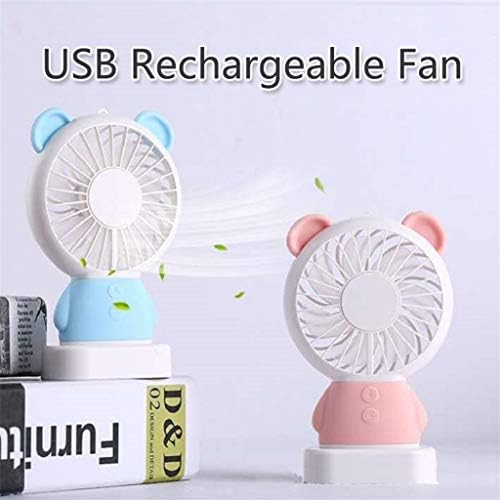 YCZDG Korejski stil letnji USB punjivi ručni ventilator prenosivi slatki ventilator za crtane filmove