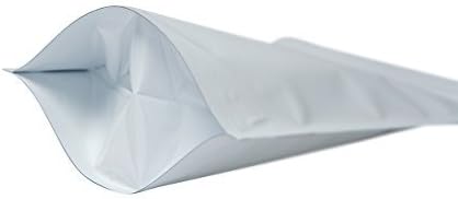 PackFreshUSA: bijele folije Stand up torbe-profesionalno fleksibilno pakovanje-može se ponovo zatvoriti-pečat-Top-toplota-zaptivanje