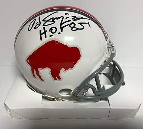 OJ Simpson potpisao Buffalo Bills Speed Mini-šlem HOF 85 PSA AI33980-NFL Mini šlemovi sa autogramom
