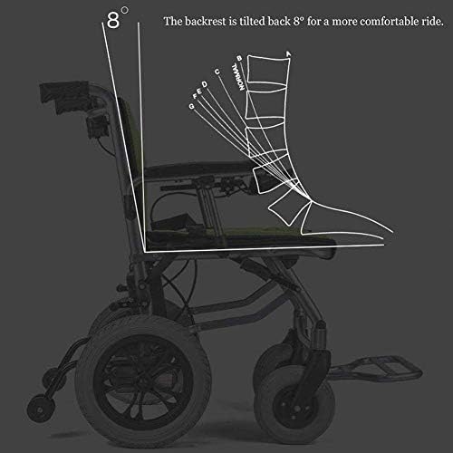 NEOCHY Moda prenosiva invalidska kolica motorizovana invalidska kolica lagana sklopiva daljinska kontrola