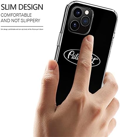 Poklopac futrole za telefon kompatibilan sa iPhoneom Samsung Phone se 2020 Case 11 Peterbilt 13 Truck X Logo 8 Crni Xr 7 12 Pro Max 14 dodatna oprema Scratch vodootporan