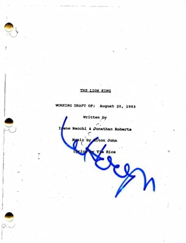 Whoopi Goldberg potpisao autogram Disney The Lion King Full Film Film Filme - Rijetki