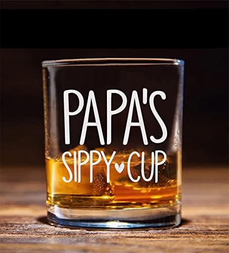 HTDesigns Papa Sippy Cup Old Fashion stijene stakla Funny novi tata pokloni rođendan Fathers Day poklon