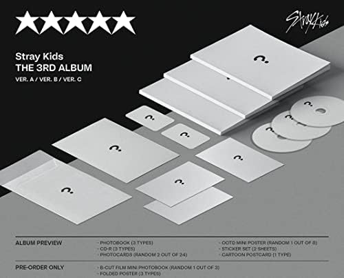 Struy Kids 5-zvjezdica 3. kolodvostručeni album Photobook ver + pre redu