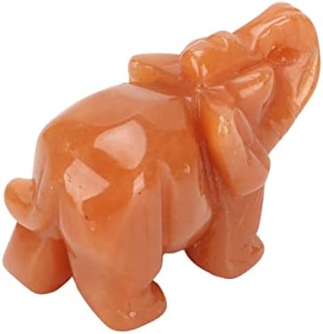 Izlječenje kristala ublažava anksioznost stresa Meditacija slona Kristalno statue Lucky opuštajući