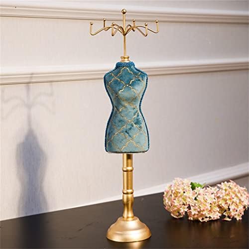 WDBBY Retro ptica plava princeza stalak za nakit stalak za nakit ukrasi stalak za šalter za nakit privjesak za