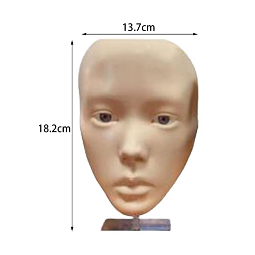 Kokiya Makeup Practice silikon za cijelo lice za simulaciju trepavica za oči početnici