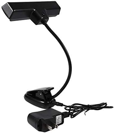 FDIT Portable 10 LED AC 110V ~ 220V lampica, fleksibilna stolna svjetiljka s USB punila za punjenje,
