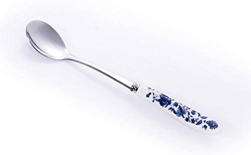 None / brend plavo-bijeli Porculanski nož i viljuška kašika zadebljana ručka nož za odrezak štapići za jelo Hotel