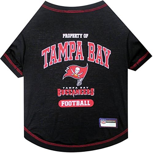 Pet SHIRT za pse & mačke - NFL TAMPA BAY BUCCANEERS pas T-Shirt, mali. - Najslađa majica za