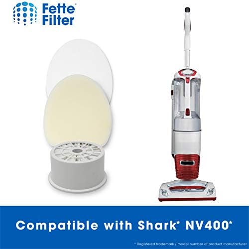 Fette Filter-vakuumski Set filtera sadrži 2 HEPA + 4 kompleta filtera za pjenu kompatibilne sa Shark NV400 NV401 NV402. U odnosu na deo # XFF400 & XHF400. Kombinovani Paket
