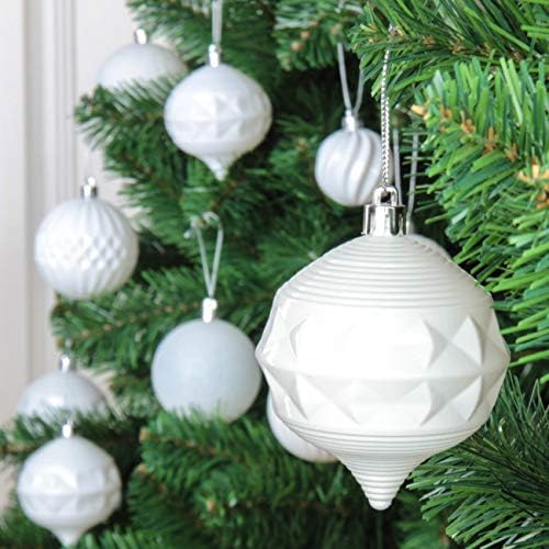 Justreen 31kom Božić Balls ukrasi za Božić Tree Shatterproof božićno drvo viseće kugle ukras za odmor Party