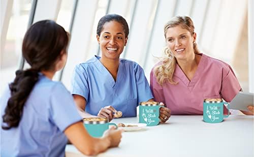 NBOOCUP ću te ubosti Funny Nurse šolja za kafu pokloni za žene-inspirativna zahvalnost medicinska
