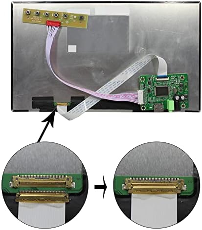 13,3 inča 1920x1080 FHD 400nit 30pin eDP IPS LCD ekran i HDMI Kontrolna tabla, za Raspberry PI / pametno ogledalo/DIY pod displej