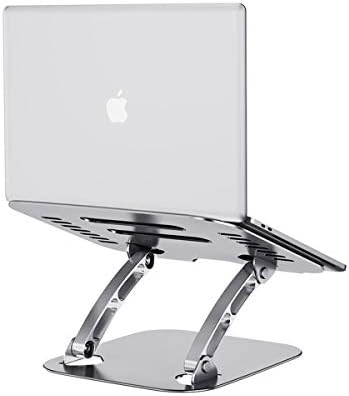 Poštivanje box-a Korak koji se kompatibilan sa Emdoor EM-T695 - Executive Versaview Laptop stalak, ergonomski podesivi metalni laptop za laptop za Emdoor EM-T695 - Metalno srebro
