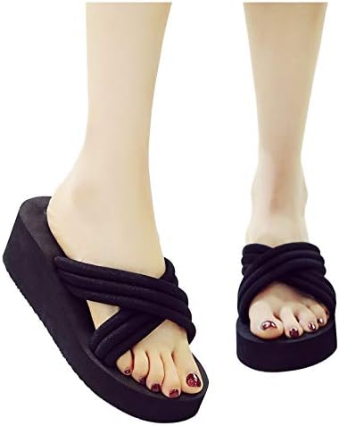 Klinovi za prozračne sandale Modne žene Flip-Flops cipele Početna Plaža Sliper Brze sušenje Sandale