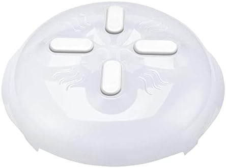 Poklopac za magnetnu mikrotalasnu pećnicu za poklopac za prskanje u mikrotalasnoj pećnici 11 12 prozirni poklopac za mikrotalasnu ploču poklopci za suđe za mikrotalasnu pećnicu za kuvanje protiv prskanja zaštitni poklopac sa otvorima za paru bez BPA veliki / bijeli