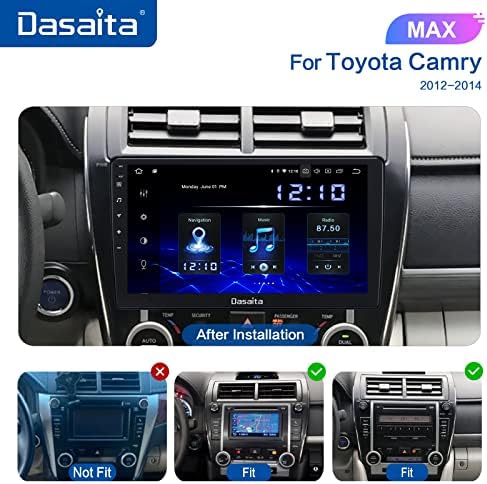 Dasaita Car Radio za Toyota Camry 2012 2013 2014 bežični karplay Android Auto automobil Stereo GPS navigacija
