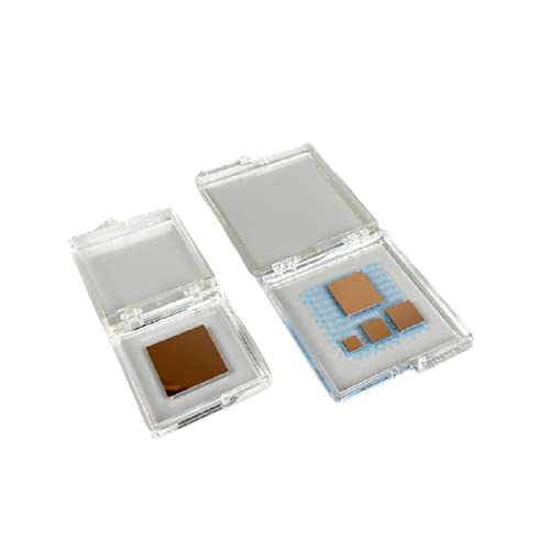 Silicijum narezani 10 × 10 mm P-Type 100 0,01 ~ 0,02ω Jednobojni polirani poluvodički čips 【Fuleda】