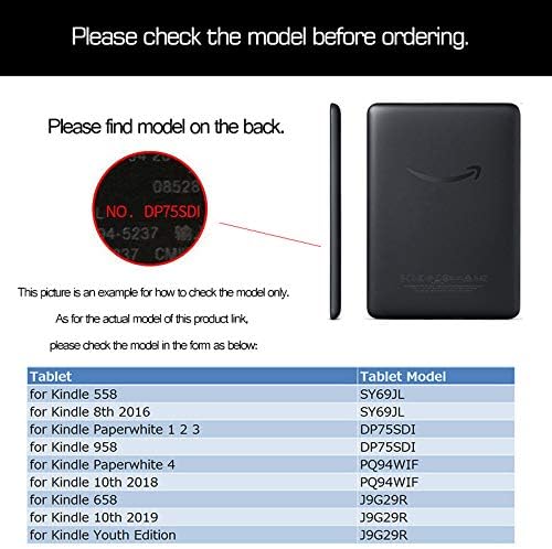 Futrola za Kindle, futrola za Kindle Touch 2014 Ereader Slim zaštitni poklopac Smart Case - Kindle